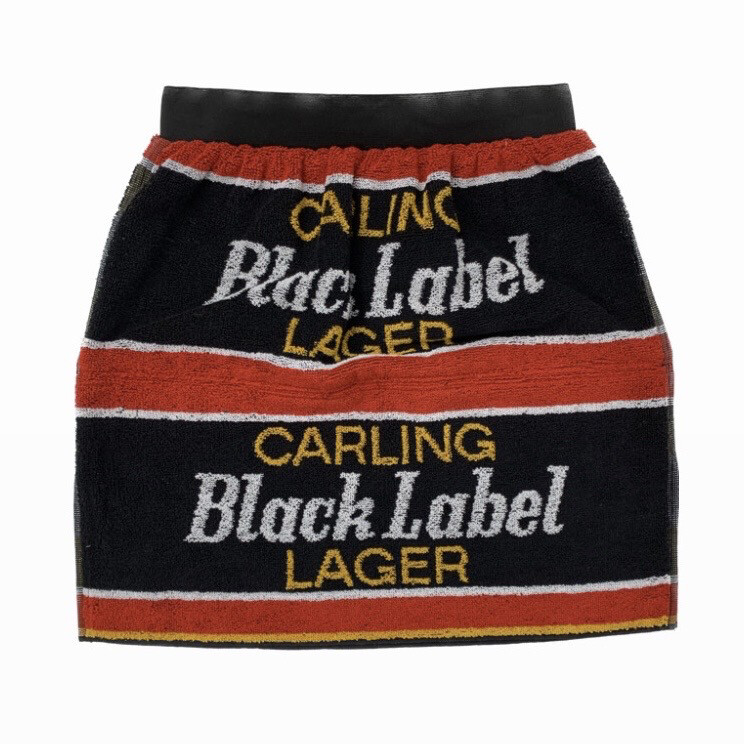 CARLING BEER TOWEL MINI SKIRT