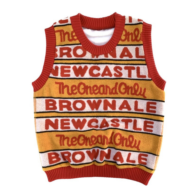 NEWCASTLE BROWN ALE BEER TOWEL VEST