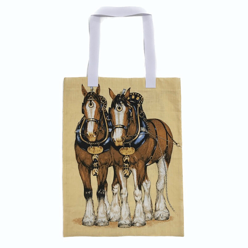 MAJOR GENERAL SHIRE TEA TOWEL TOTE BAG