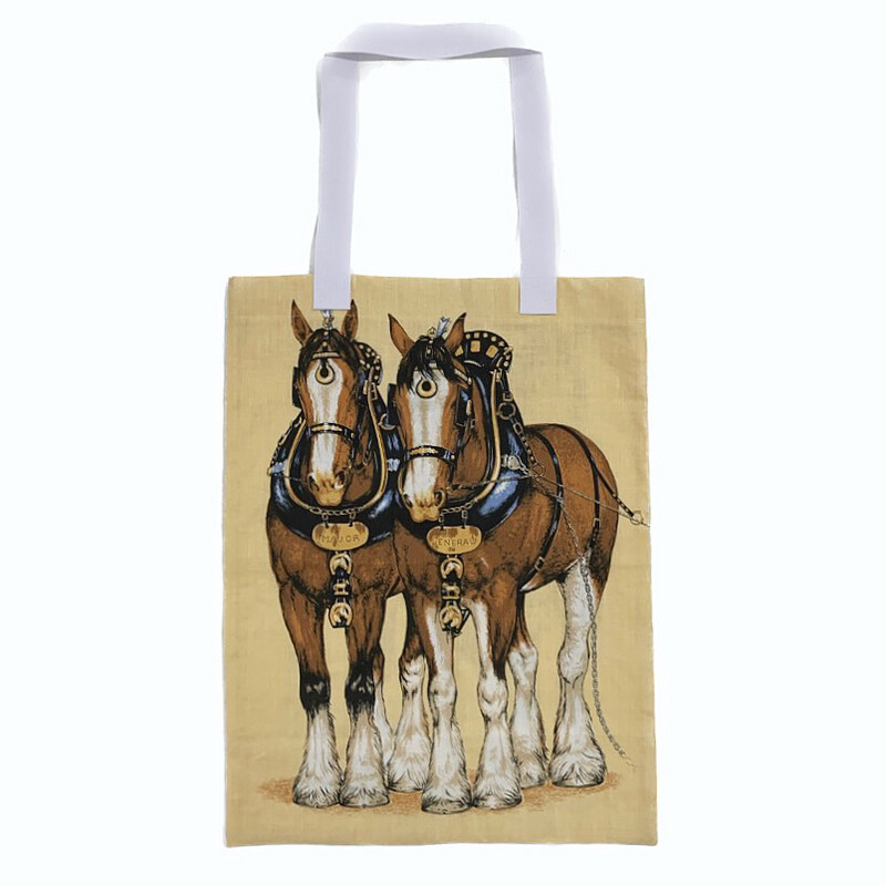 MAJOR GENERAL SHIRE TEA TOWEL TOTE BAG