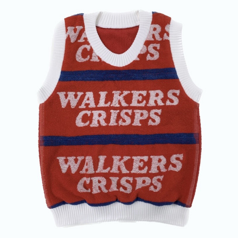 WALKERS CRISPS BEER TOWEL VEST