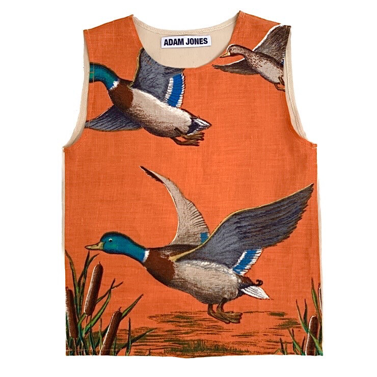 DUCKS IN FLIGHT TEA TOWEL VEST