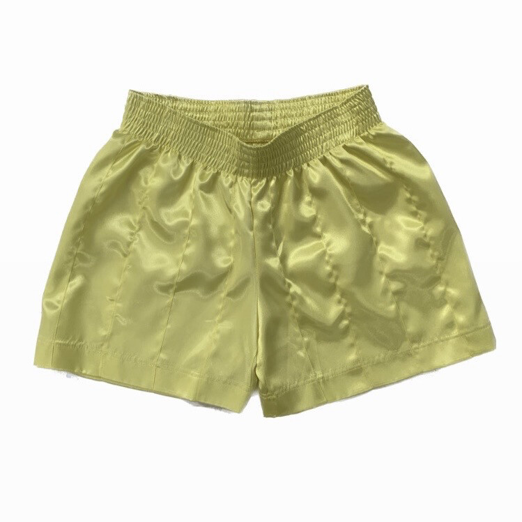 RIBBON SHORTS YELLOW
