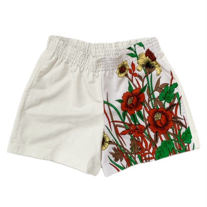 FLORAL PATCH SHORTS