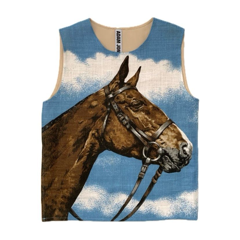THOROUGHBRED TEA TOWEL VEST