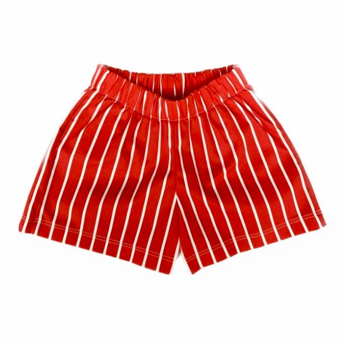 BUTCHER STRIPE SHORTS 