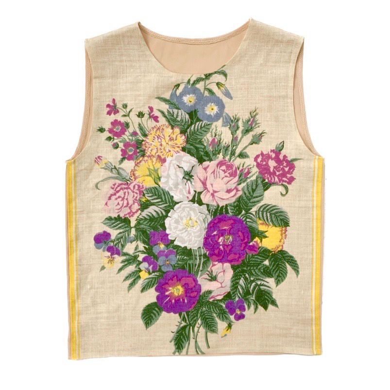 BOUQUET TEA TOWEL VEST
