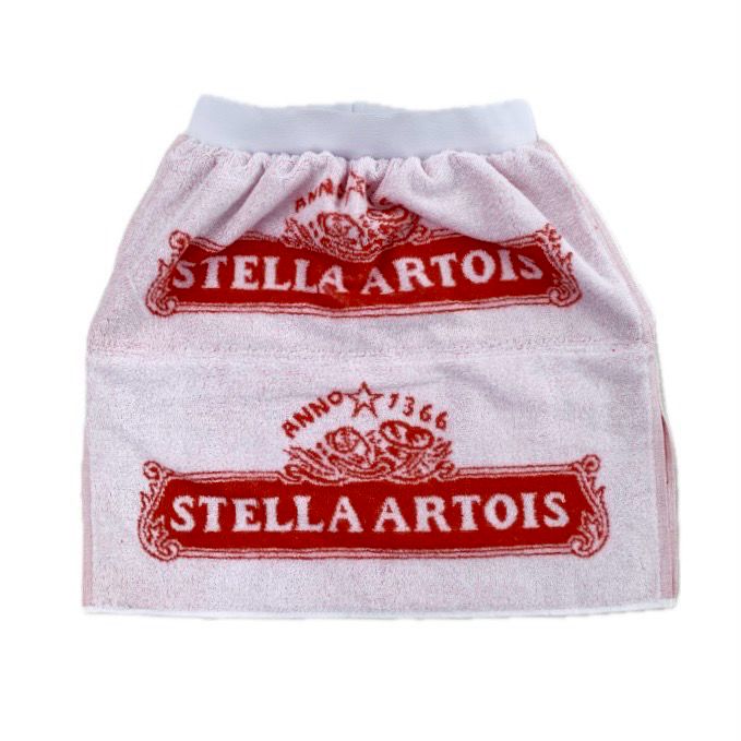 STELLA BEER TOWEL MINI SKIRT