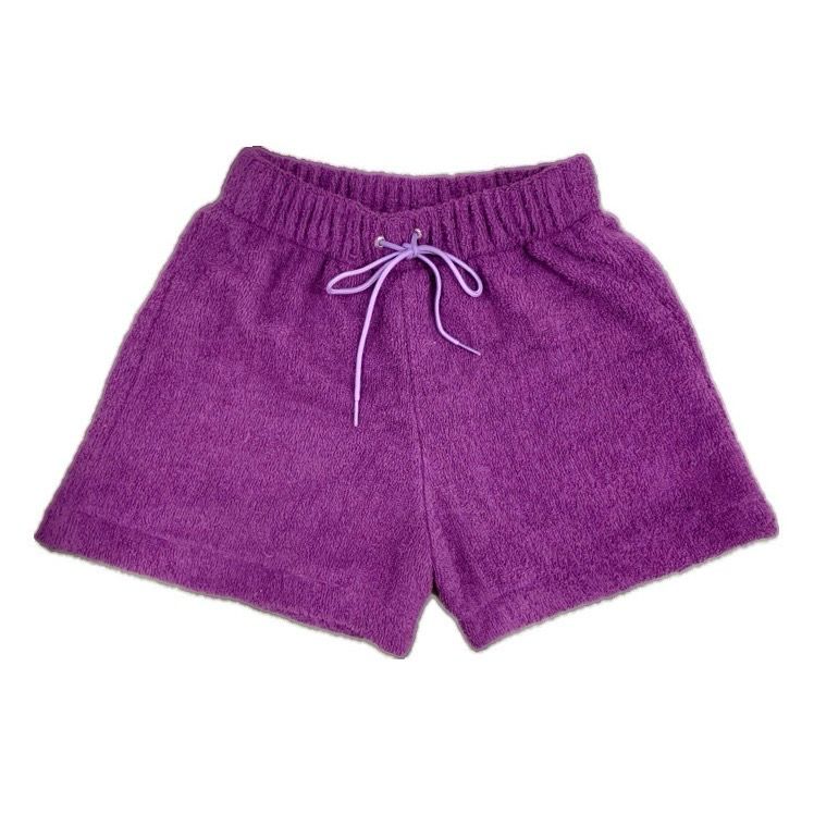 TERRY SHORTS PURPLE
