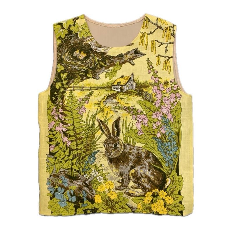BUNNY TEA TOWEL VEST