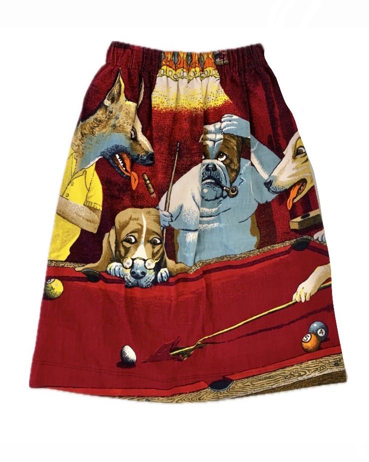 JACK THE RIPPER MIDI SKIRT