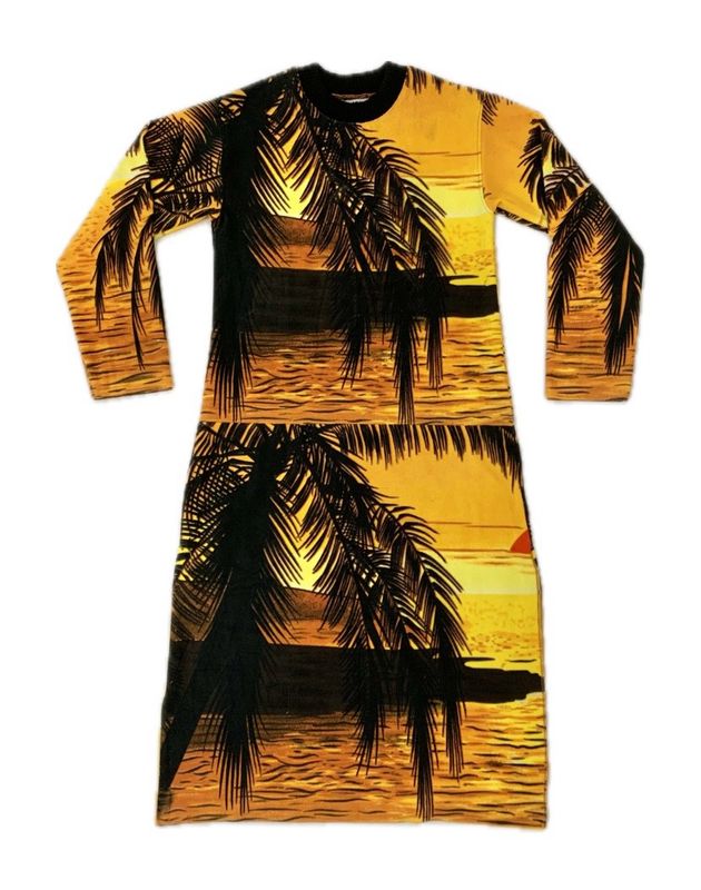 SUNSET TOWEL JUMPER DRESS