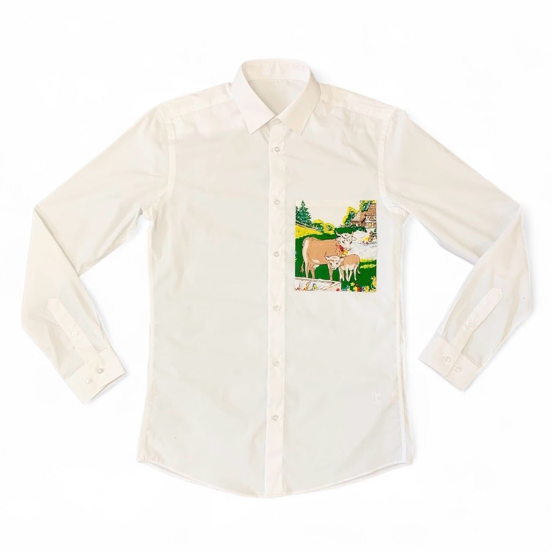 COW PATCH POCKET SHIRT