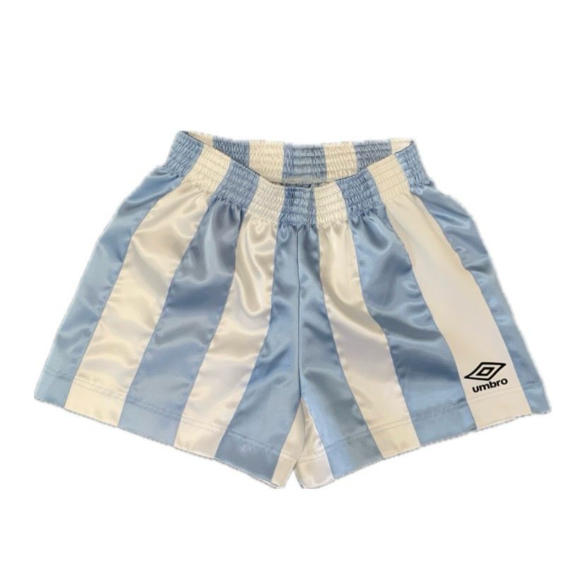 STRIPE RIBBON SHORTS BLUE/WHITE