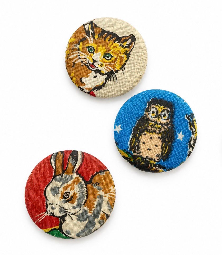 RAG BADGES Pack of 3