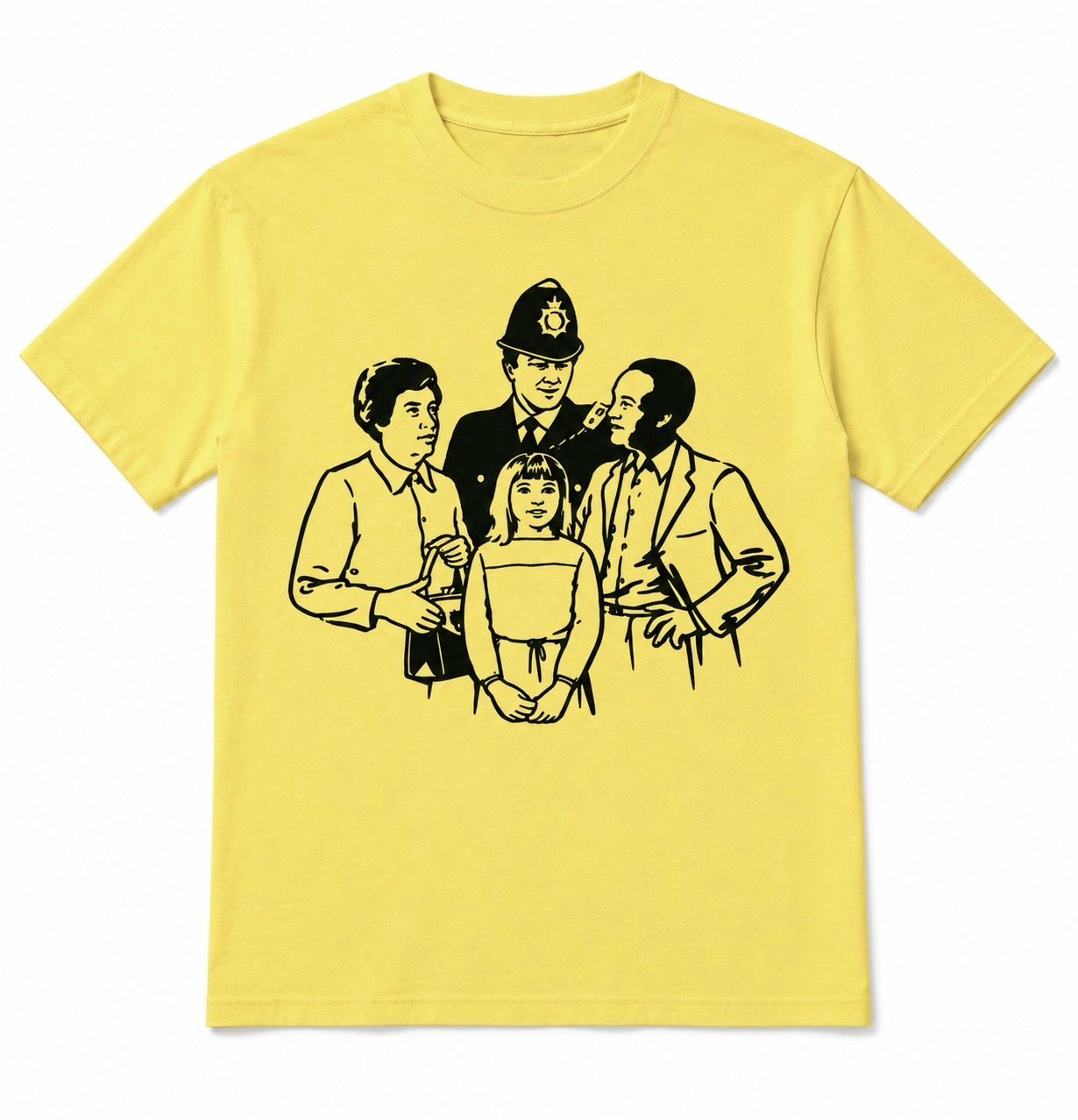 NEIGHBOURHOOD WATCH TEE YELLOW
