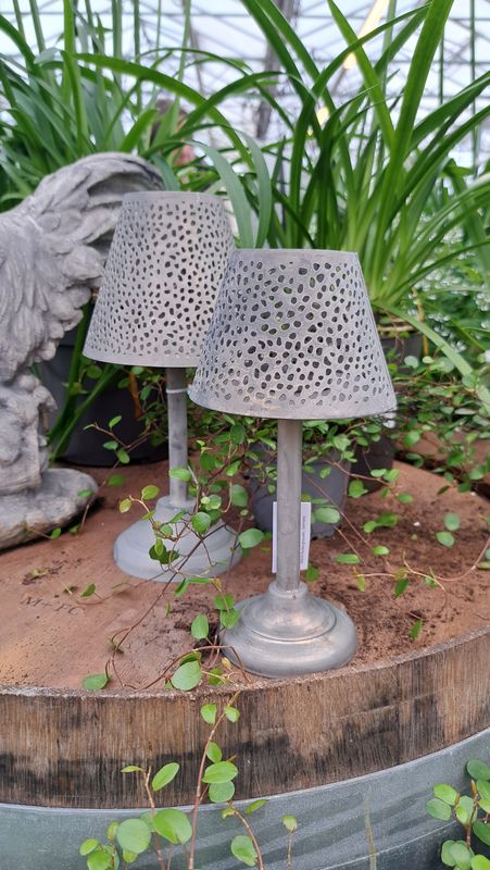 Lampenschirm Set 'grey'