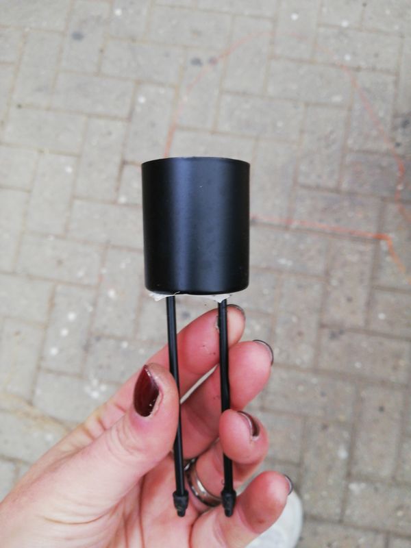 Kerzenhalter black