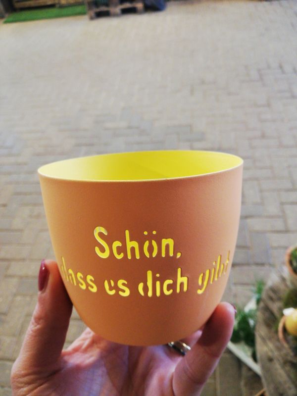 Windlicht 'Spring' yellow Windlicht 'Spring' yellow