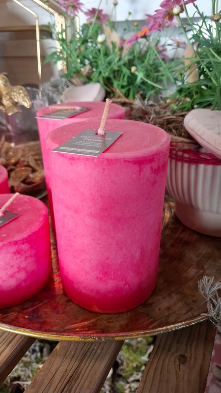 Outdoorkerze Outdoorkerze "Pink"