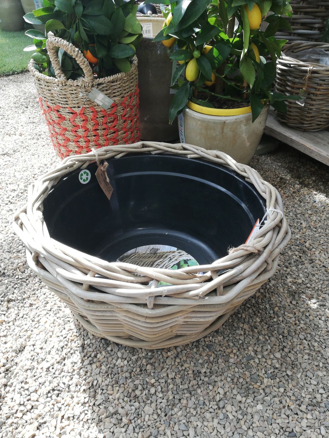 Dry pot 'black' 40 x 40 Dry pot 'black' 40 x 40