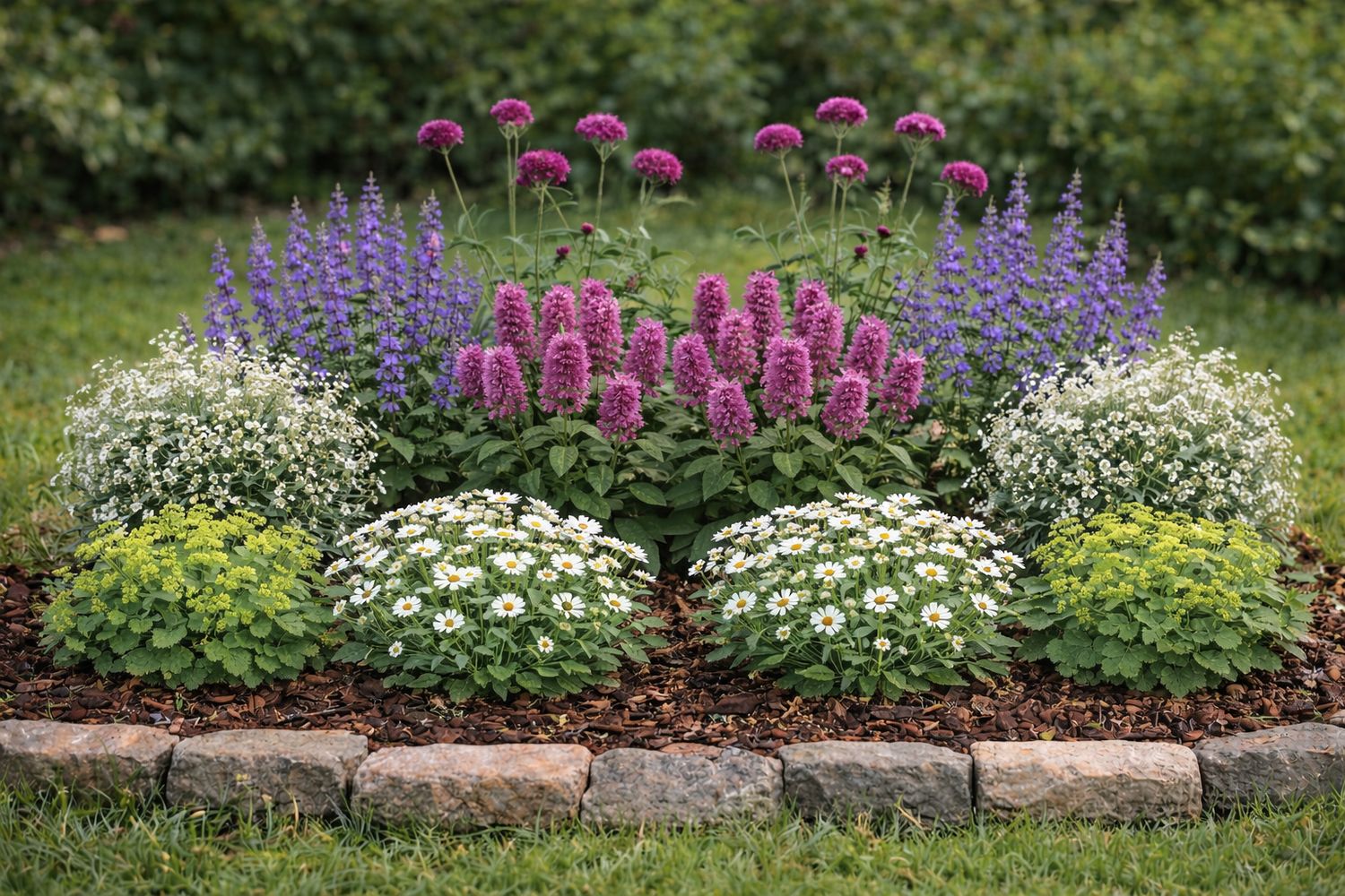 Staudenbeet Staudenbeet "Blütenzauber und Insektenweide"