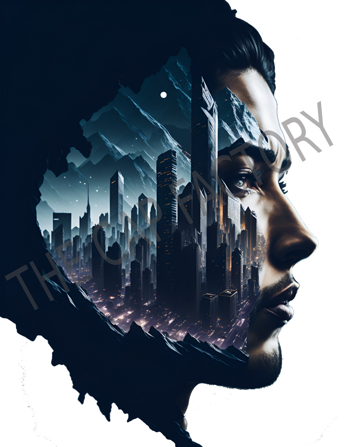 Double Exposure CityScape