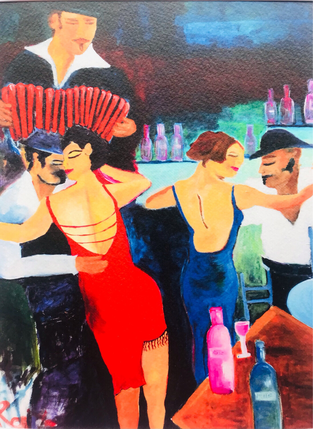 Serie Tango Tänzer