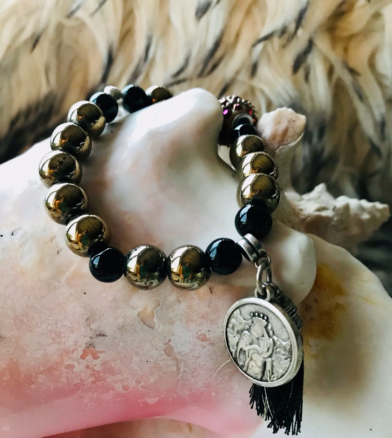 Armband mit Medaillon Maria