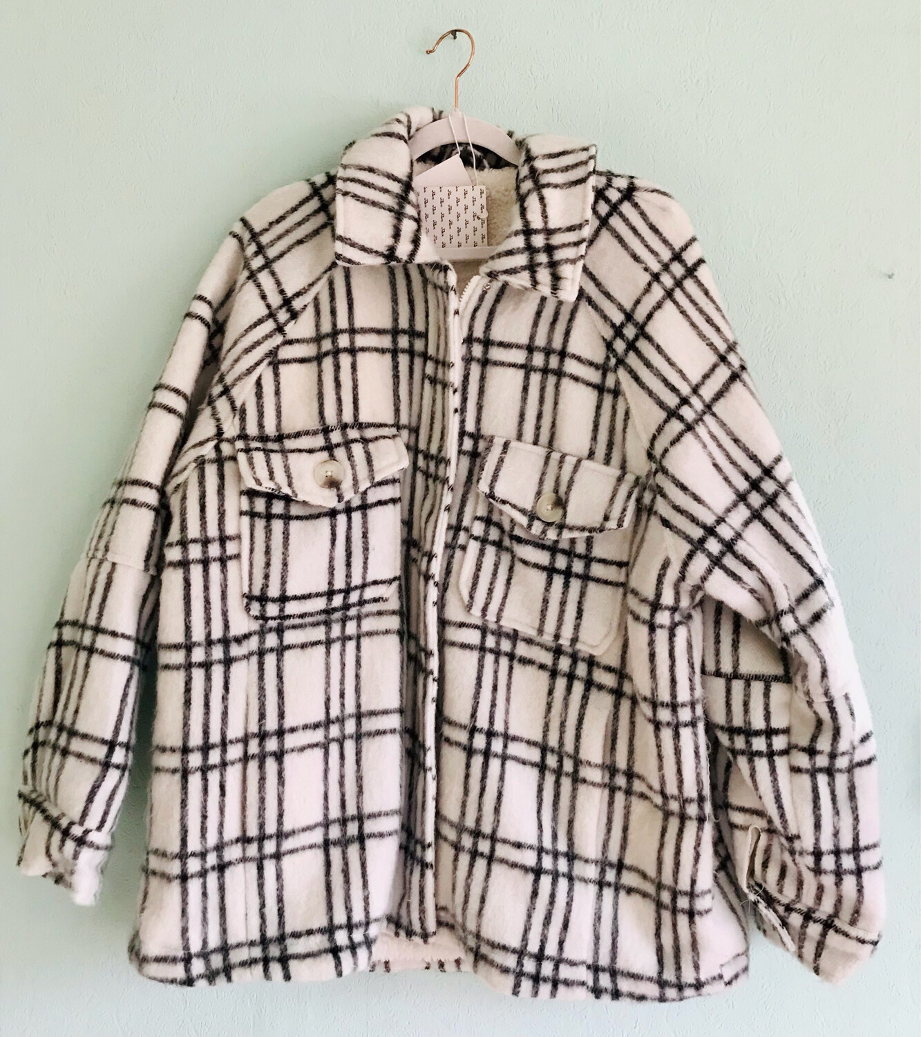 Winterjacke im Holzfäller Stil