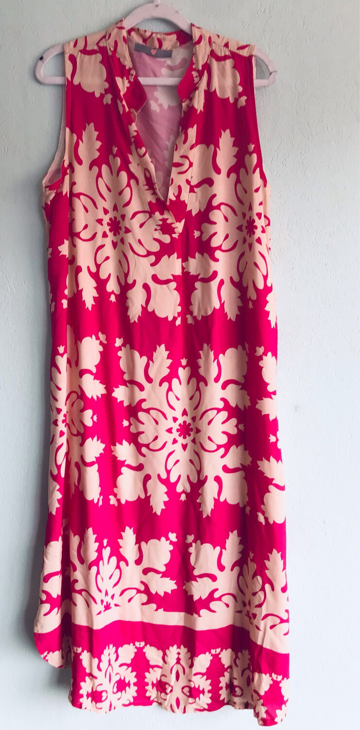 Maxi Sommerkleid Brombeere