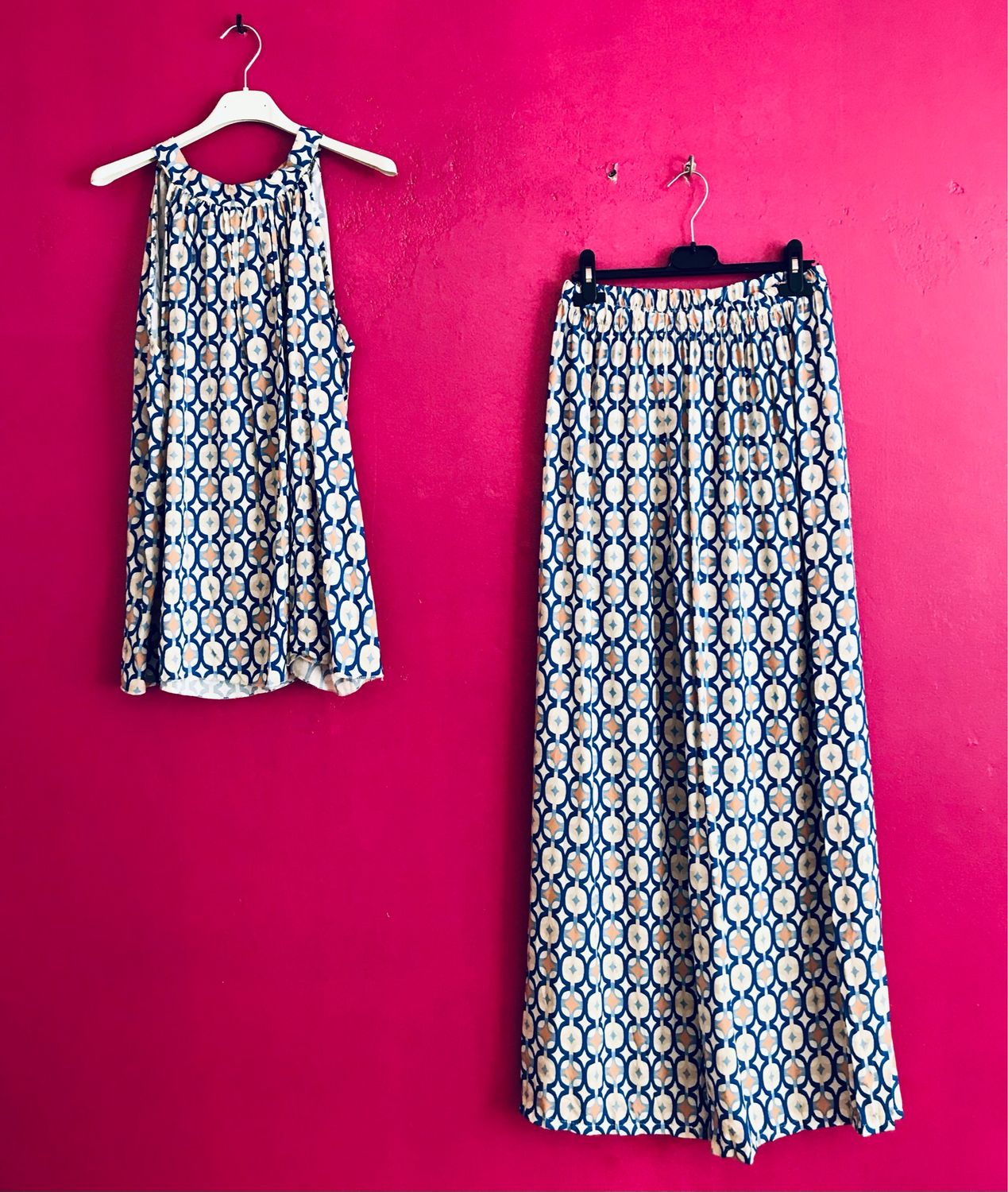 Hosen Set in Blau