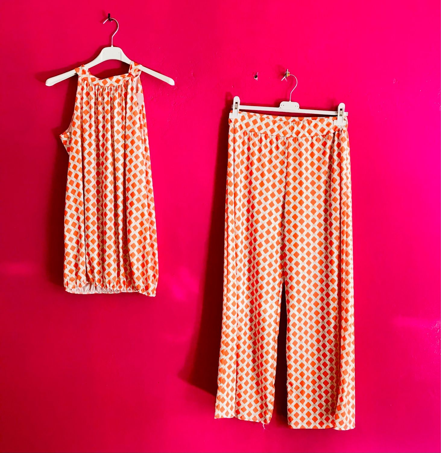 Hosen Set In Orange