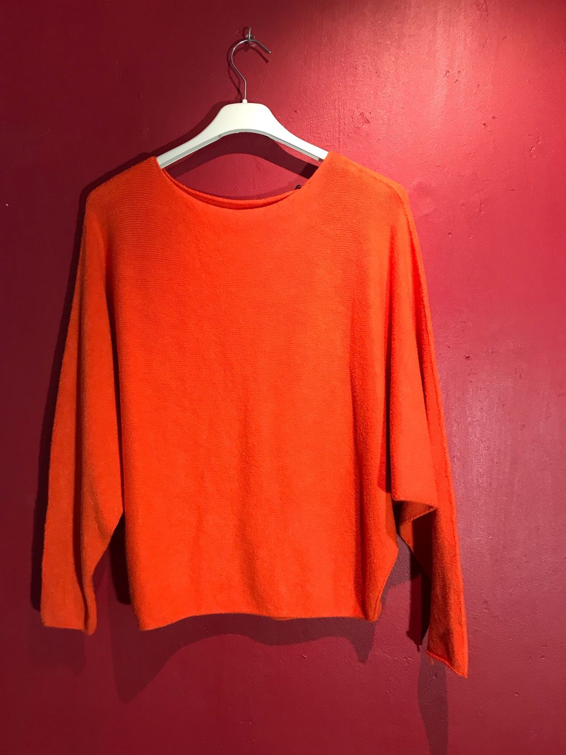 Damen Pullover in Orange