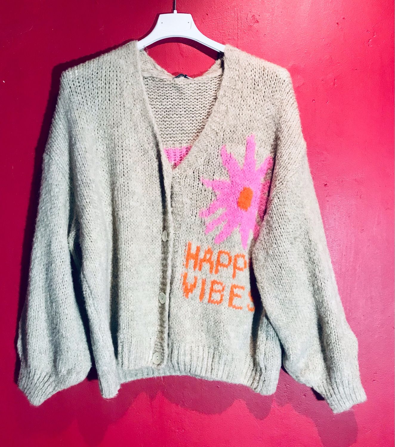 Boho Style Strickjacke
