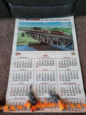 1982 Duluth Missabe and Iron Range Railway Company Calendar