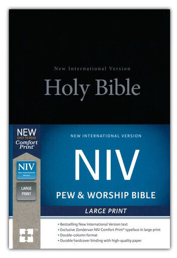 NIV Value Pew Bibles, Case of 16, Color: Black