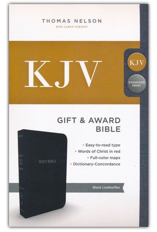 KJV Gift &amp; Award Bibles, Case of 24, Color: Black