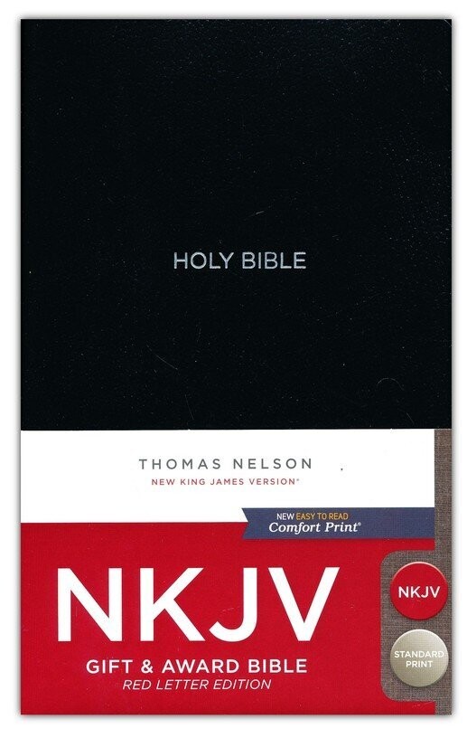 NKJV Gift &amp; Award Bibles, Case of 24, Color: Black