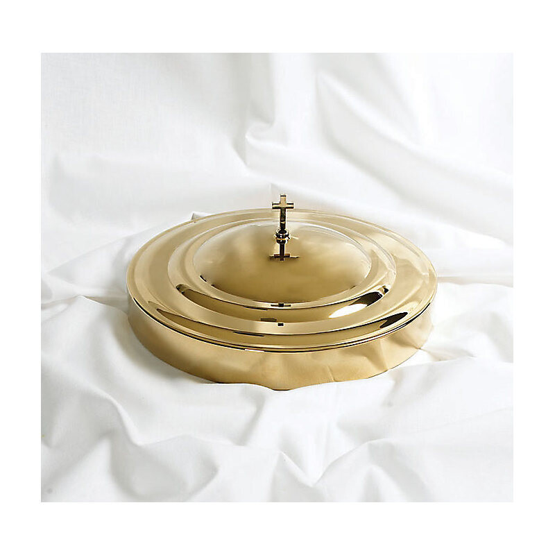 Remembrance Ware Communion Tray Covers, Color: Brass