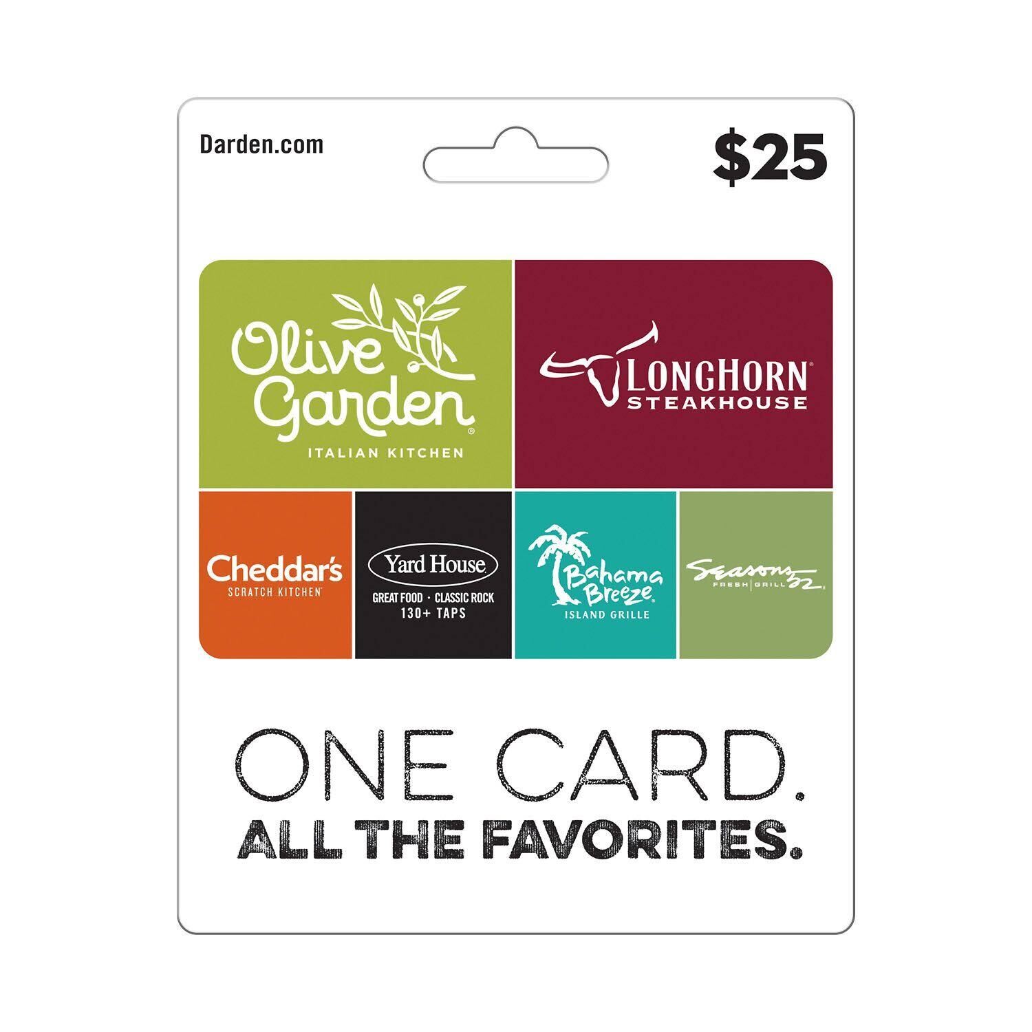 Darden Restaurants Gift Card