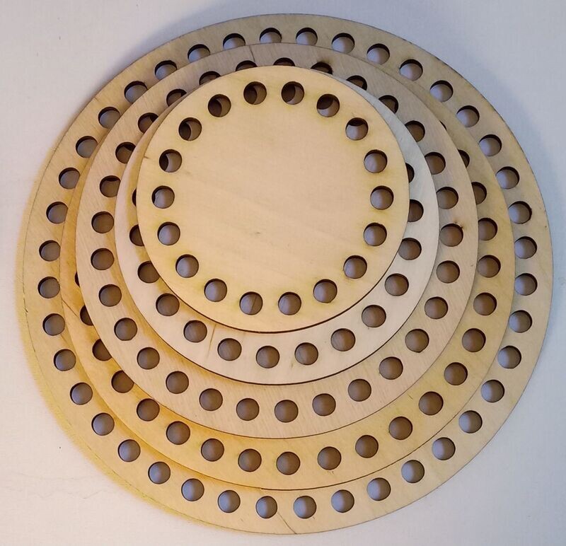 Häkelboden, rund 10 cm