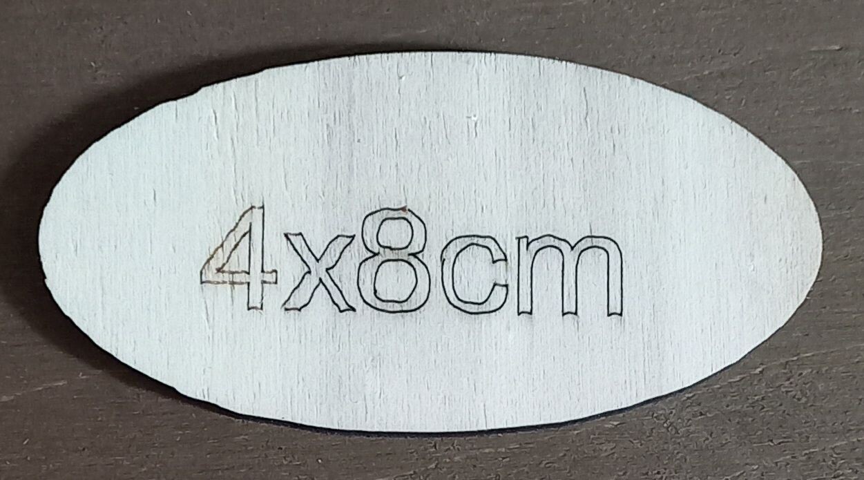 Holzrohlinge, 4 x 8 cm, 5er Pack