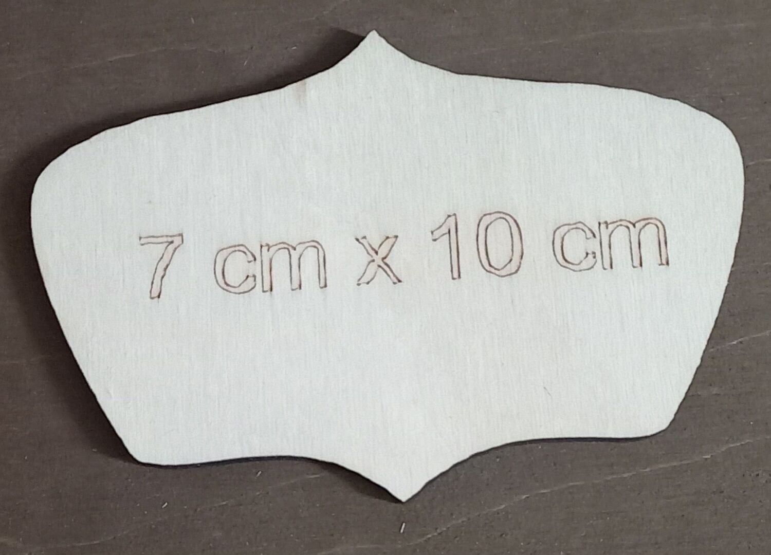 Holzrohlinge, 7 x 10 cm, 5er Pack