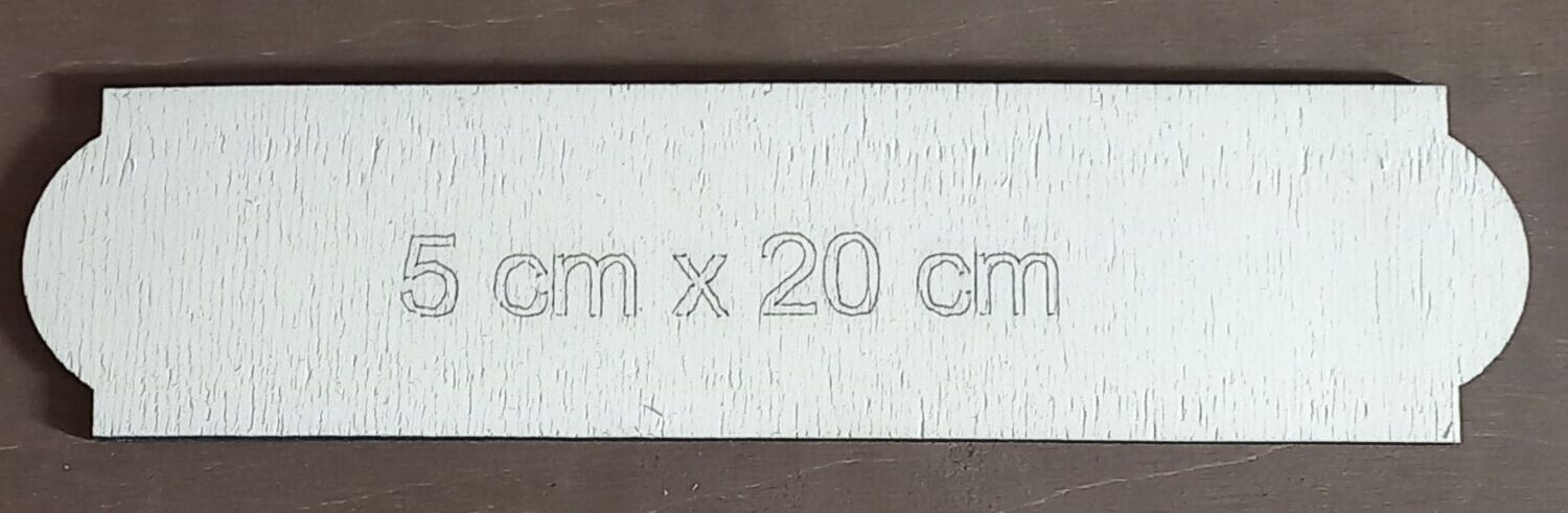 Holzrohlinge, 5 x 20 cm, 5er Pack