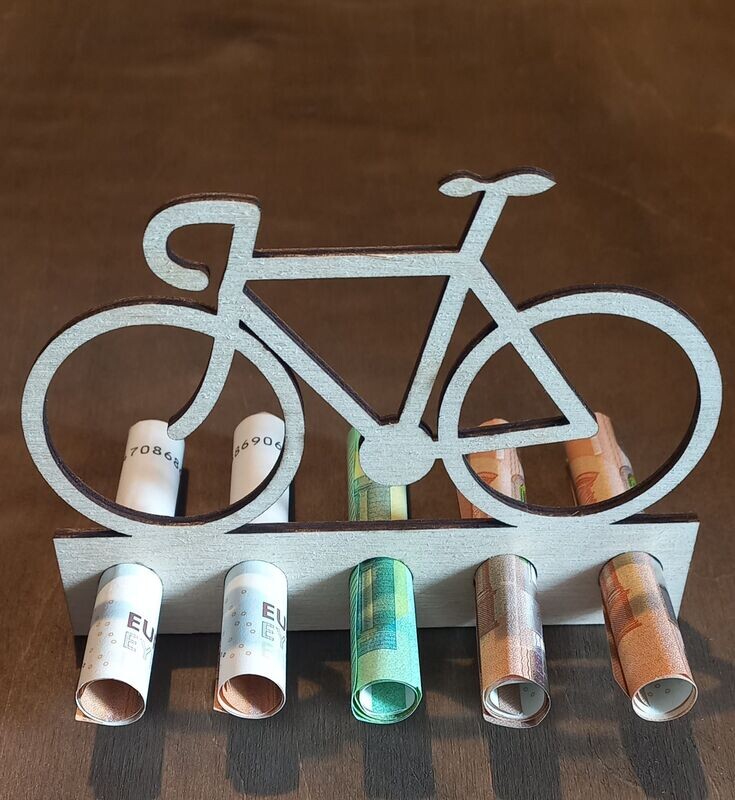 Geldgeschenk, Fahrrad
