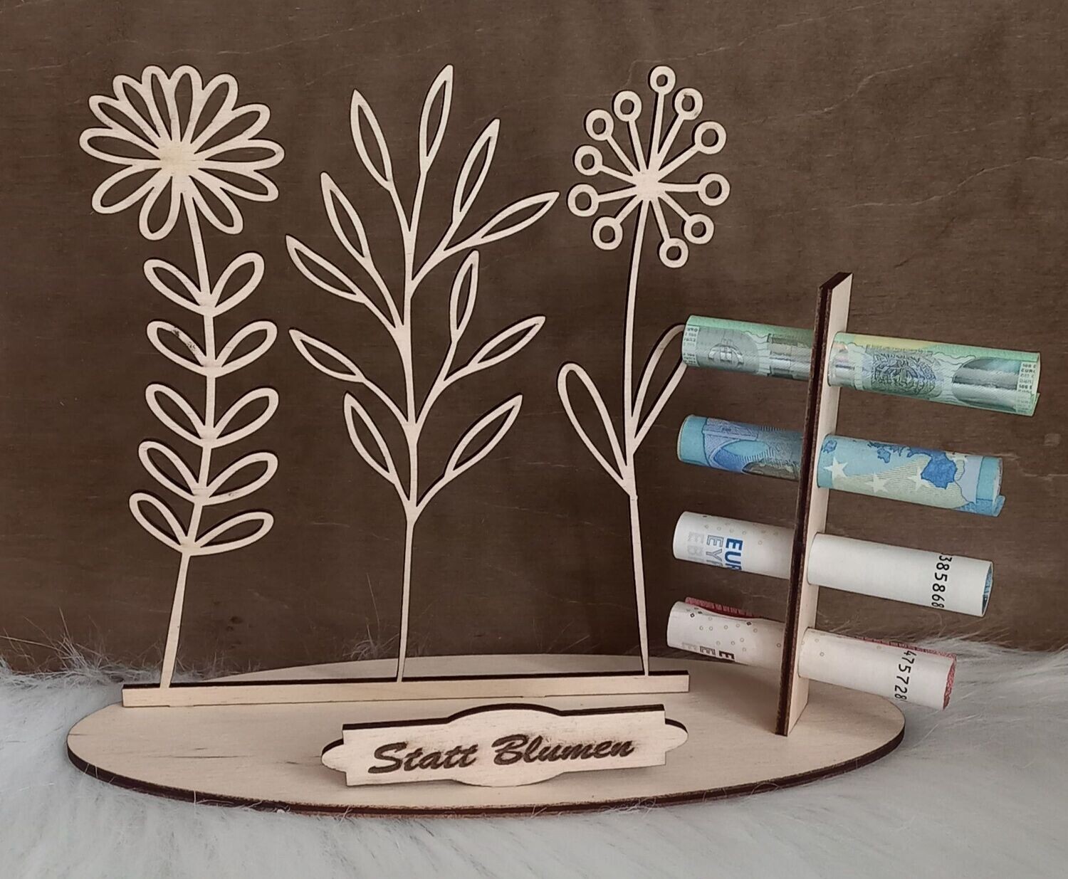 Geldgeschenk / Statt Blumen