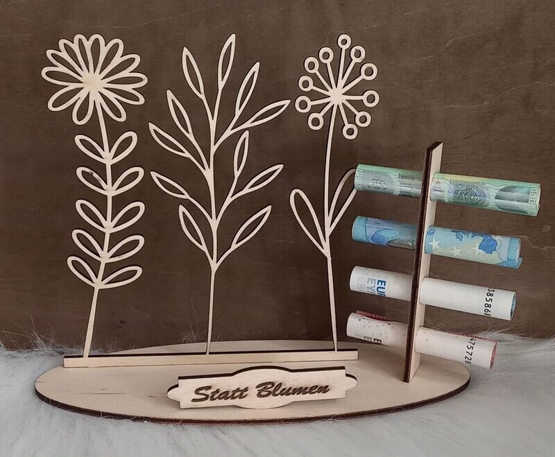 Geldgeschenk / Statt Blumen