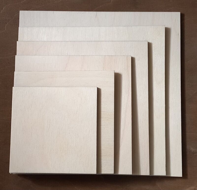 Rohlinge, 5er Pack 14cm x 14cm