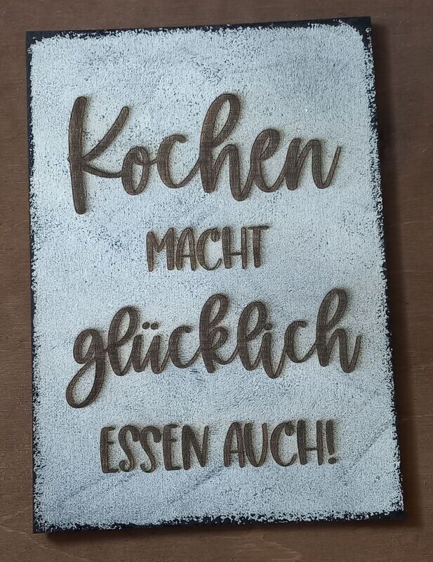 Holzschild Shabby